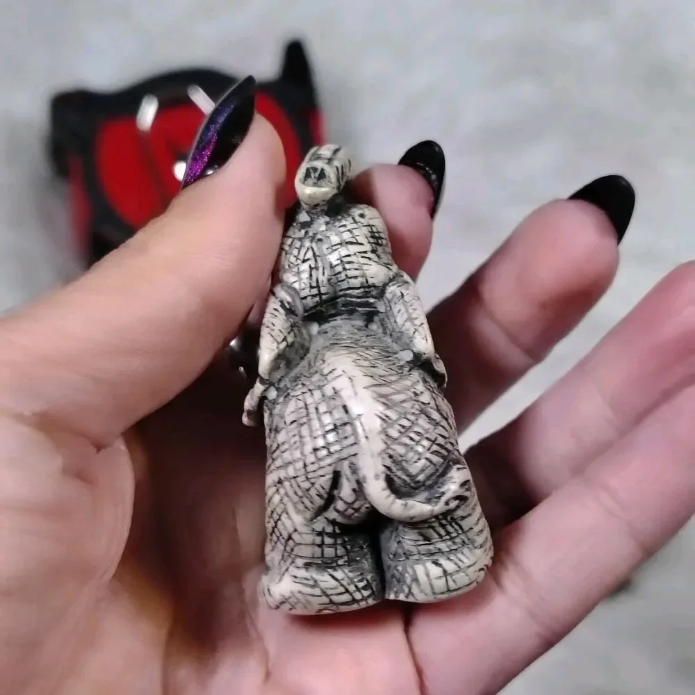 VTG Inspired Elephant Good Luck Figure 